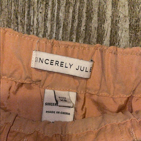 Sincerely Jules Peach Pants - Picture 2 of 5